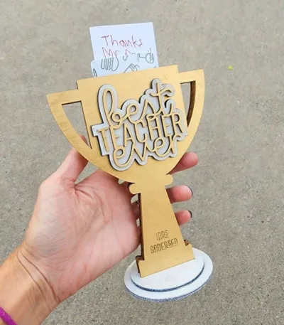 Trophée Best Teacher