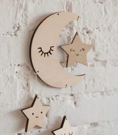 décorations murales en bois uniques