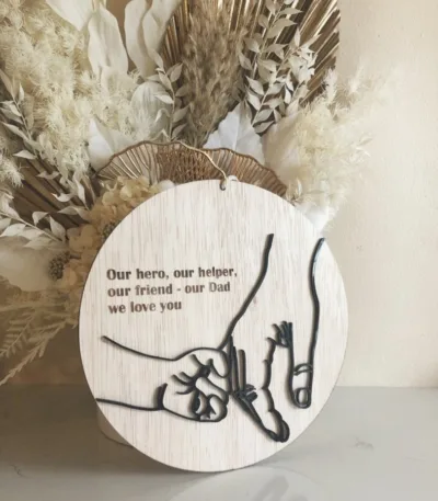 panneau en bois personnalisé