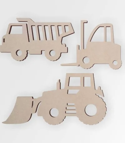 Moteurs décoratifs en bois